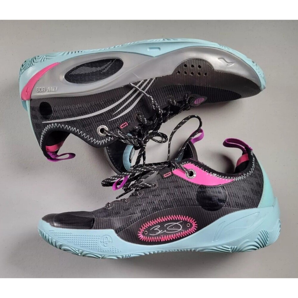 Li-Ning Way of Wade 808 2 Team No Sleep Mens Size 8 Basketball Shoes Running